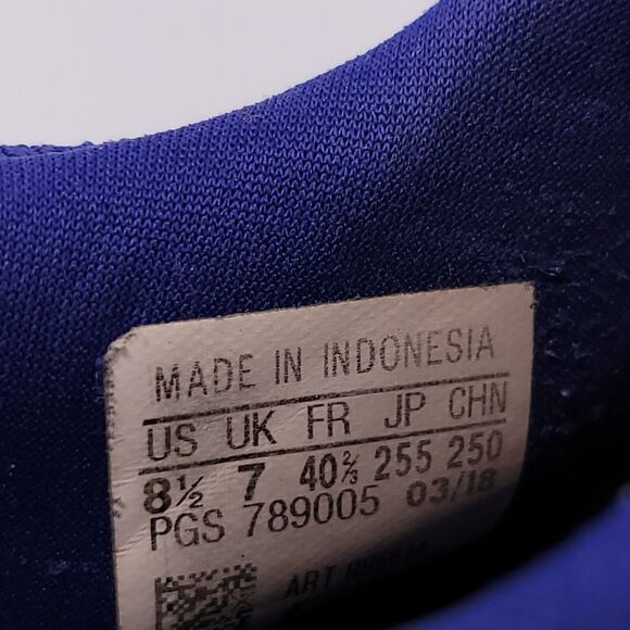 Adidas Solar Glide ST Athletic Running Training Shoe Womens Size 8.5 BB6614 Blue - Picture 9 of 9